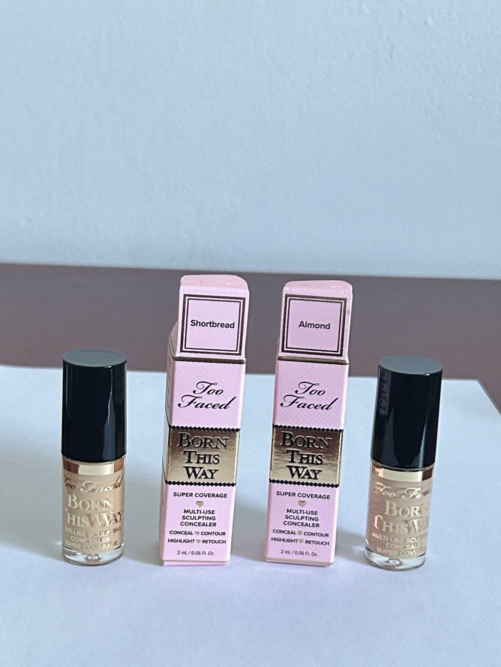 2mlx2 Too Faced Born This Way super coverage concealer